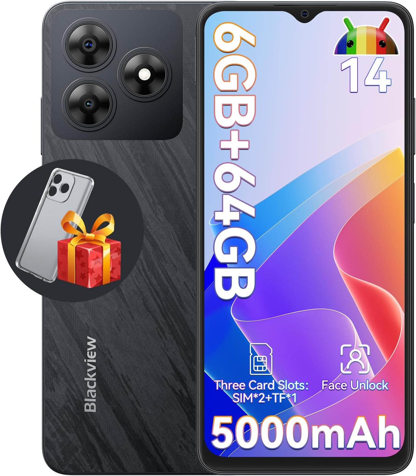 Blackview Smartphone Blackview Shark 8 Smartphone – 16GB+